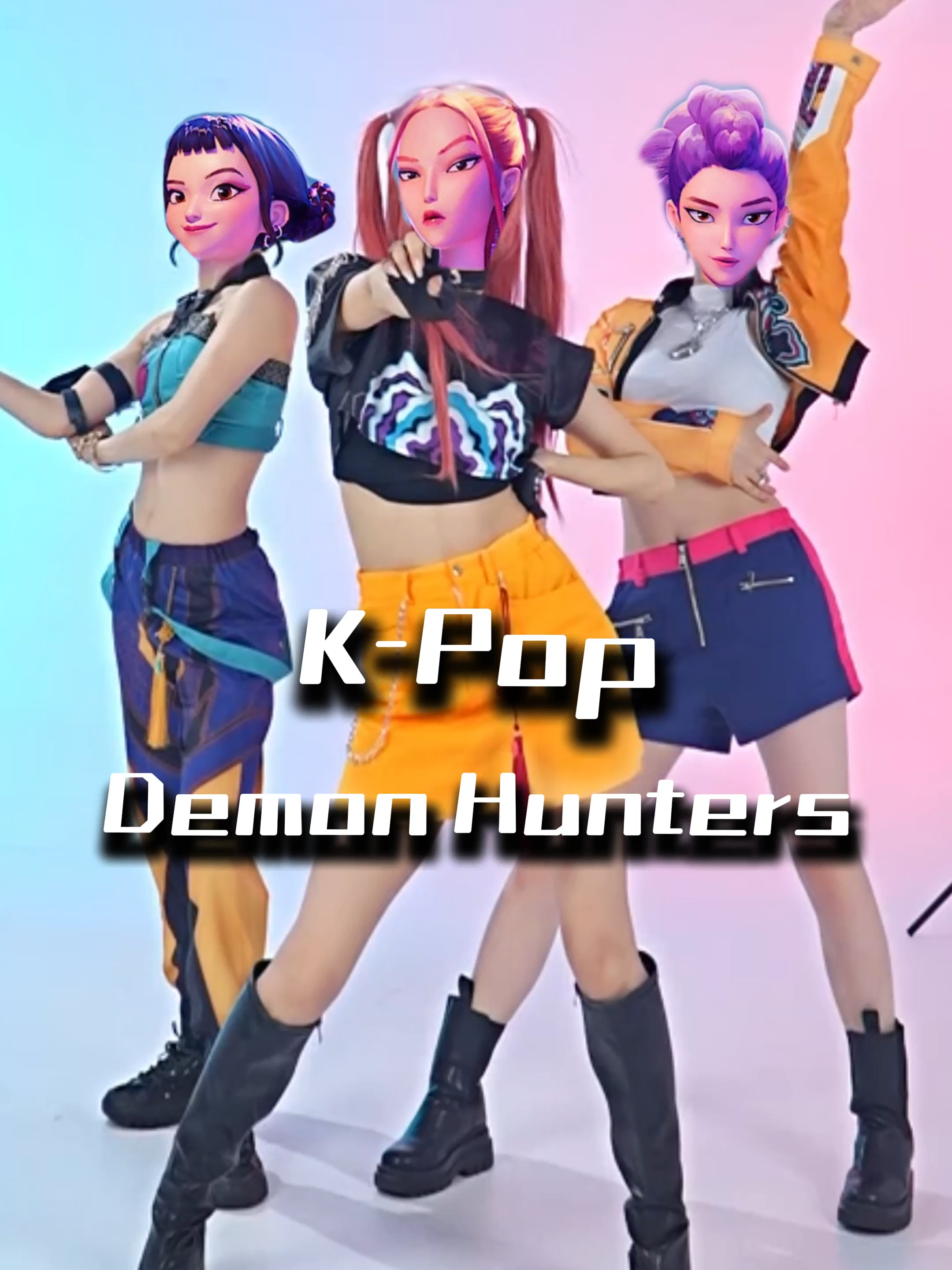 ——No more hiding, I'll be shining, like I'm born to be. #osiascosplay #kpopdemonhunters #kpopdemonhunterscosplay #rumi #rumicosplay #mira #miracosplay #zoey #zoeycosplay #kdh #dancechallenge #fyp #cosplay #cosplaygirl