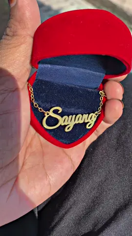 Nak bagi hadiah untuk tersayang dan reward diri sendri pun dah cun sgt#rantaiukirannama 