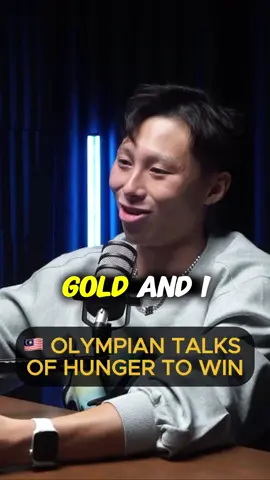 @stevekhiew talks his hunger to win 🥇 🏊🏼‍♂️  . 🎧 Full episode out NOW on YouTube & Spotify – #183 ⁣. #OlympicMindset #SteveKhiew #YumChaSessions #ycs 