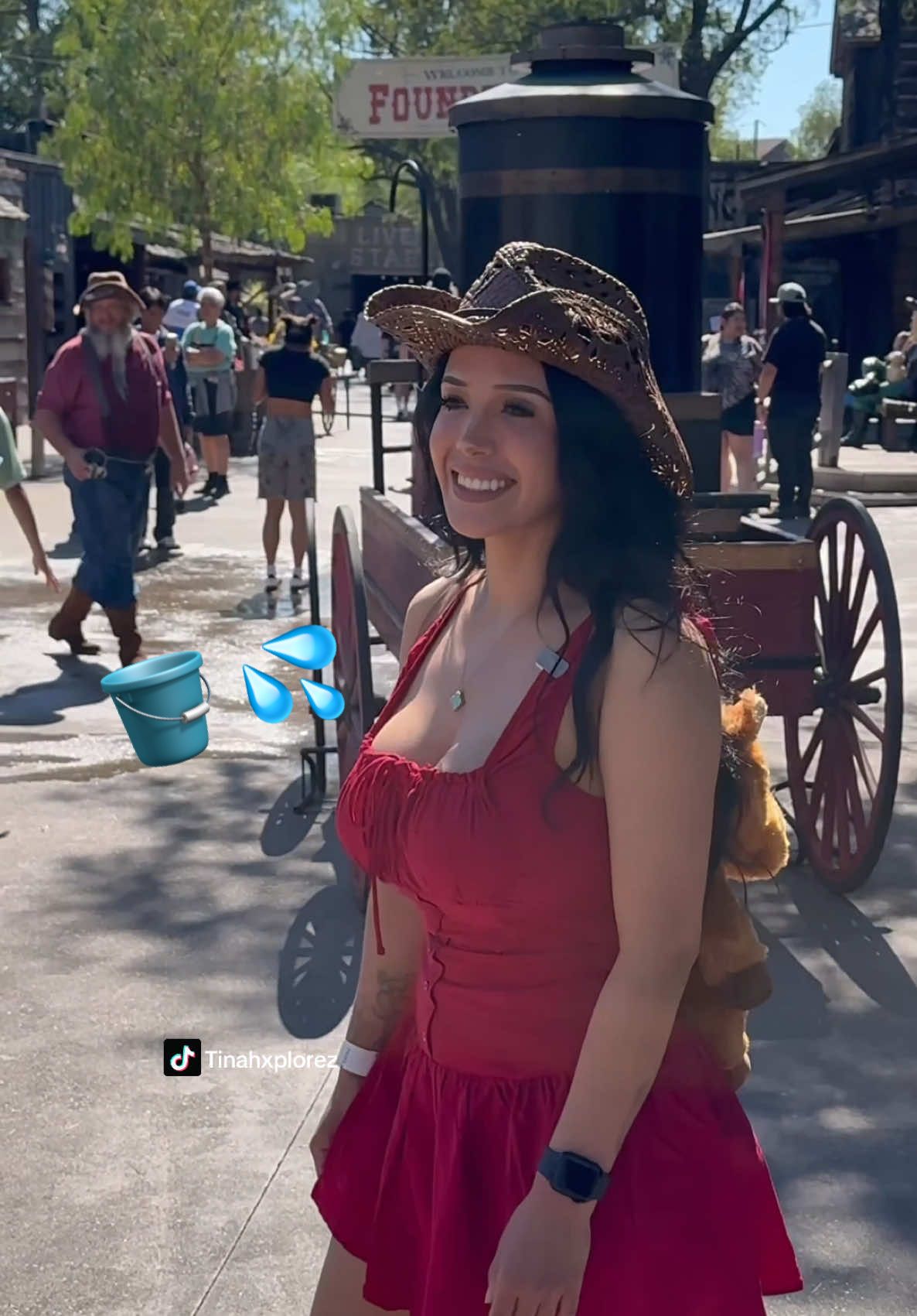 A bucket 🪣 of water in the face is crazy lol 😂 #onthisday #foryou #xyzbca #travel #fortniteskin #jurassicparkrebirth #streamer #gaming #explore #disneyland #
