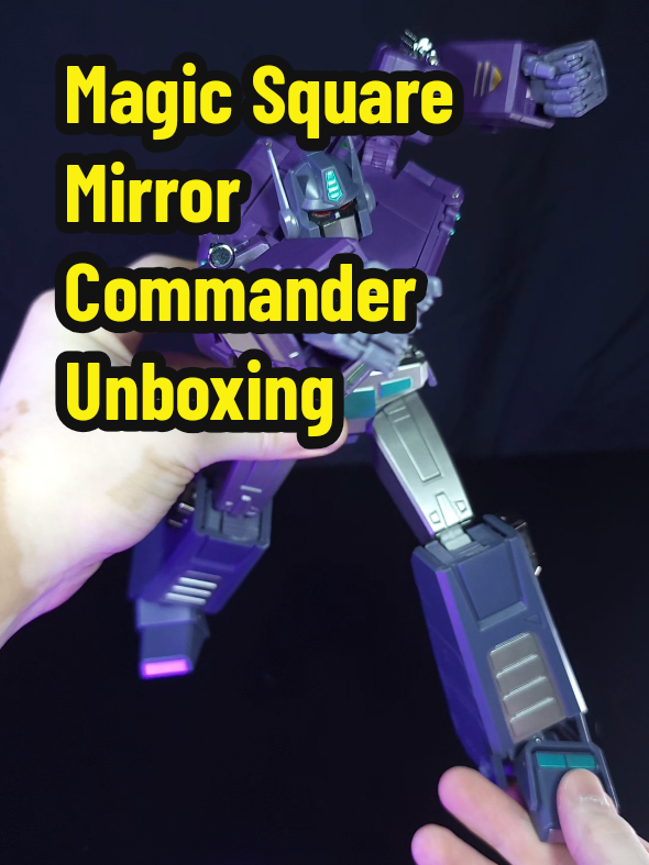 Magic Square Mirror Commander Unboxing #diloy #phohangnhua #khuchoivui #transformer #optimusprime #magicsquare #actionfigureunboxing #actionfigureposing 