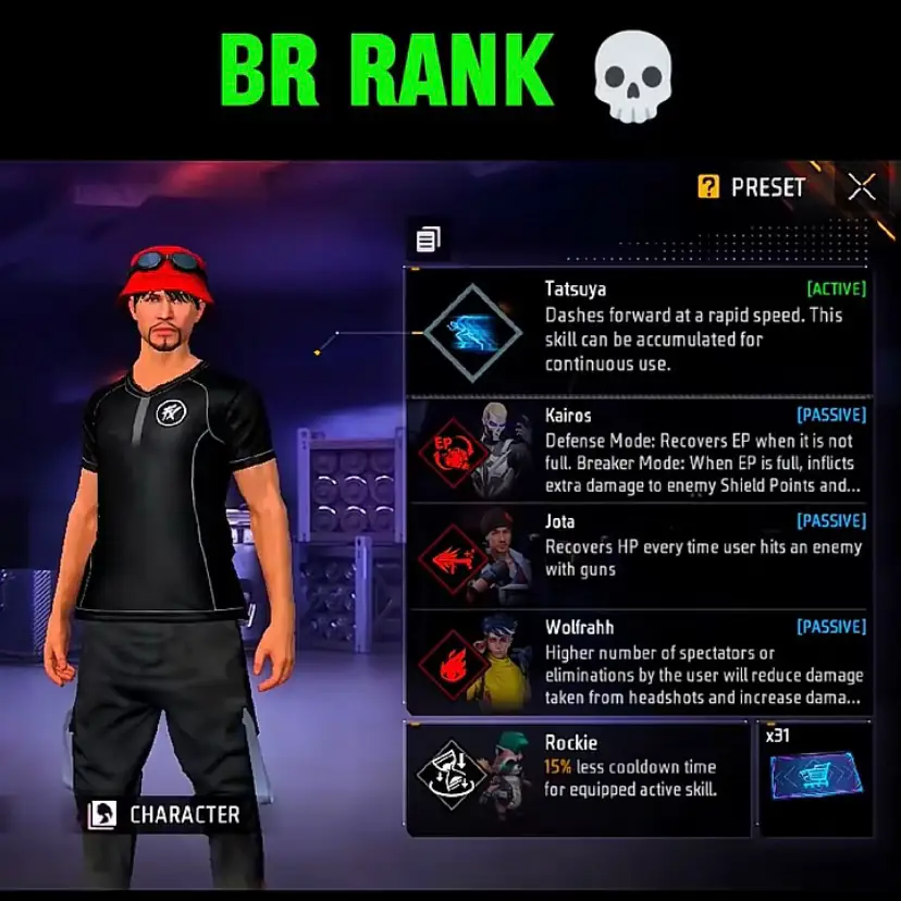 #freefire #ffcharactercombo #ffskills #ffmeta #ffproplayer #fyp #GamingOnTikTok