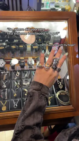 So, where did your very first Vivienne Westwood ring go? #viviennewestwood #fyp #vintageshopsaigon #viviennewestwoodvietnam #hikarukako #vintageshopvietnam 