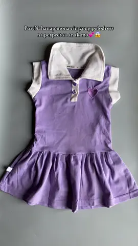 Ganda ng qaulityyy highly recommend!!💕😱#polodress #polodressforkids #dressforkids 