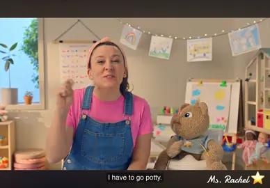 Learn with Ms. Rachel. #babylearning #educational #msrachel #fyp #toddlers #potty 