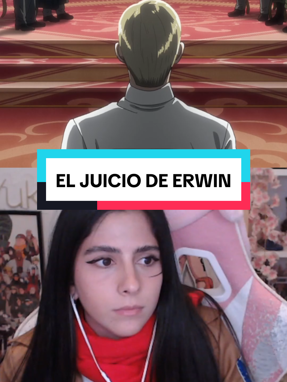 Erwin sobrevive #eren #mikasa #levi #armin #erwin  #shingekinokyojin 
