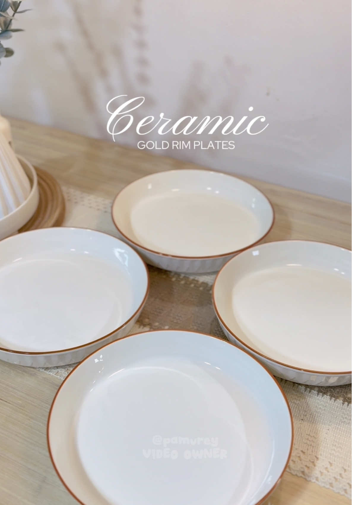 Replying to @La Nie eto na miii, finally meron na dito sa tiktok 🥰 #ceramicplate #pastaplate #plate #minimalist #foryou #fyp 
