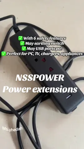 #NSSPowerSocket #SafeNaSulitPa #PowerExtension #HomeImprovementPH #ShopeeFinds #GadgetProtector #BudgetFriendly #DealAlert #ShopeeSale #ElectricEssentials #fypシ゚viral🖤tiktok☆♡🦋myvideo #