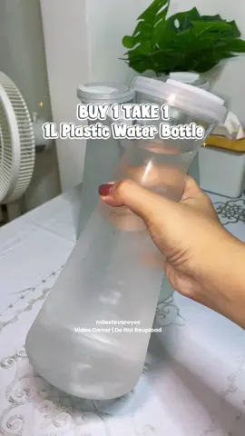 Ang minimalist nito 🥰 #waterbottle #1literbottle #pitcher 