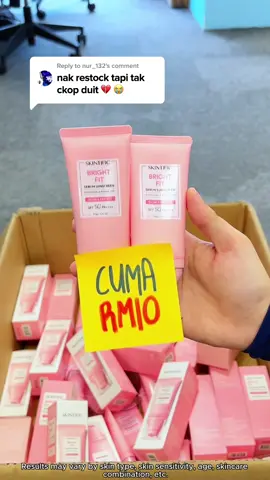 ❤️ No whitecast, no sticky feeling – hanya Skintific Sunscreen! Grab yours now! 💙 Don’t miss Skintific’s Tiktok live event! 💙 #skintific #skintificglow #skintificmalaysia #GlowUp #glassskin 