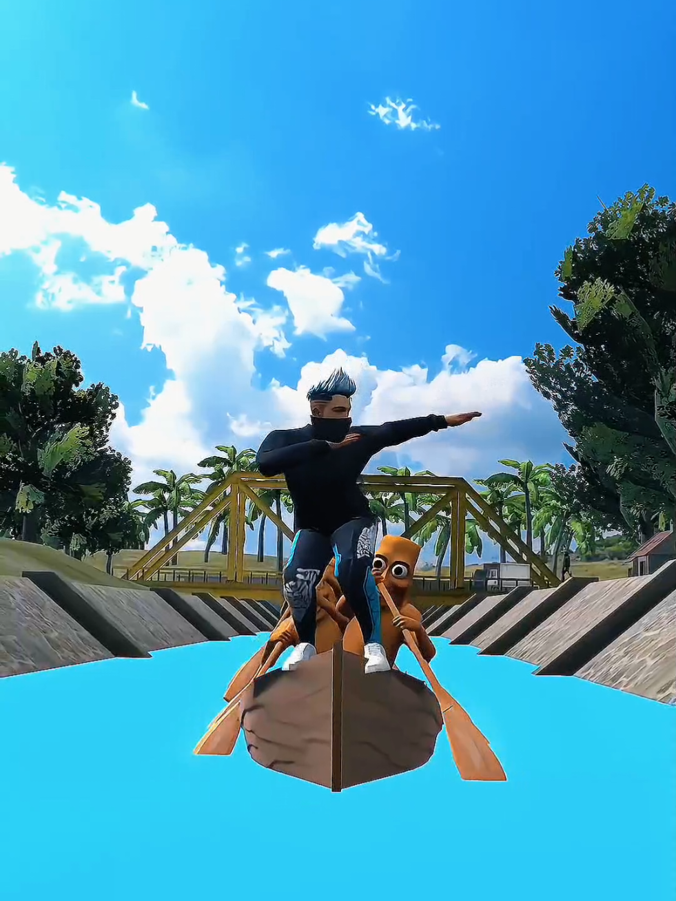 Iconic boat dance X free fire..!! #sumonxgaming #sumonx_back #sumonx_official #editorz_society #x_society #3d_creators_bd #ex_editorz_society #fyp #foryoupage #sumonx #sumon 