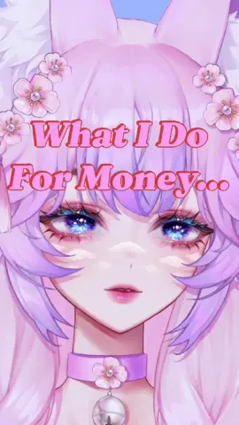 As a Vtuber, I’ve done some questionable things for money… Who’s with me?  #vtuber #vtubers #relatable #fyp 