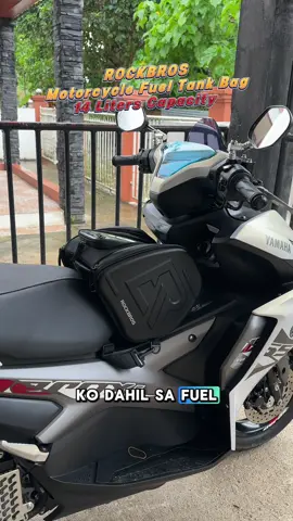 Ito ang fuel tank bag na napakaganda design at dagdagporma talaga sa motor natin at madami pa kayo pwedi ilagay dito #fueltankbag #tankbag #motorcyclebag #motorcyclecompartment #compartment #rider #rockbros 