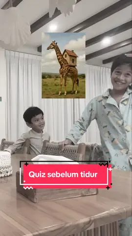 Quiz sebelum tidur bareng anak anak 🥳