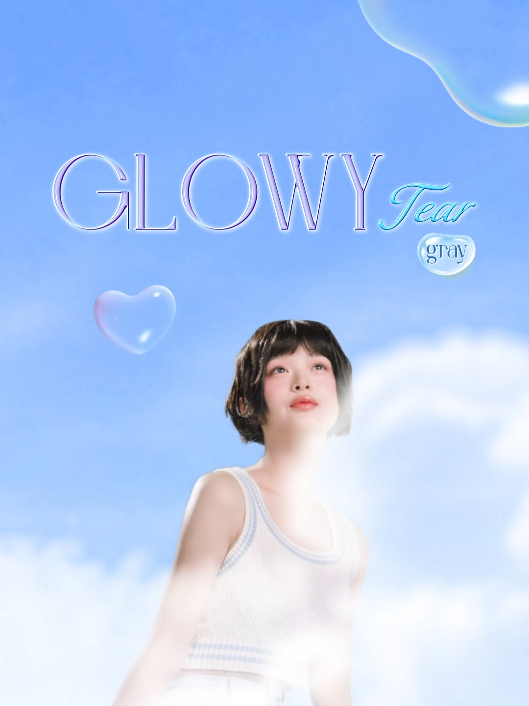 #GLOWYTEAR #HANNI 𝐆𝐋𝐎𝐖𝐘 𝐭𝐞𝐚𝐫 Gray🫧 부드럽고 투명한 컬러로 울먹한눈빛 연출을 원한다면? 🩵글로이 티어그레이🩵 ✔ 맑고 투명한 컬러감 ✔ 은은한 하이라이트 패턴 ✔ 13.3mm 데일리 직경 영상 속 하니의맑고 청순한 눈빛도 놓치지 말고 확인해보세요!👀 📌청.순.여.리가 추구미인 친구에게 글로이 티어영상 [공유] 필수🙌 If you like Glowytear, please leave 🩵 in the comments! 𝐆𝐋𝐎𝐖𝐘 𝐭𝐞𝐚𝐫 [1Day l 13.3mm l Brown, Gray] #오렌즈 #OLENS #글로이티어 #하니 #하이라이트렌즈 #영롱렌즈 #원데이렌즈 #데일리렌즈 #렌즈추천