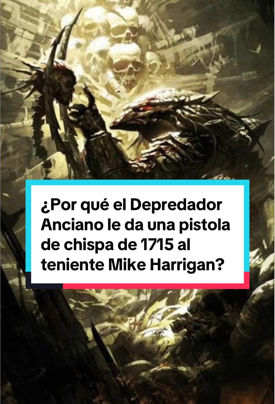 ¿Por qué el Depredador Anciano le da una pistola de chispa de 1715 al teniente Mike Harrigan? #Depredador #parati #fyp #cienciaficción #tendencias