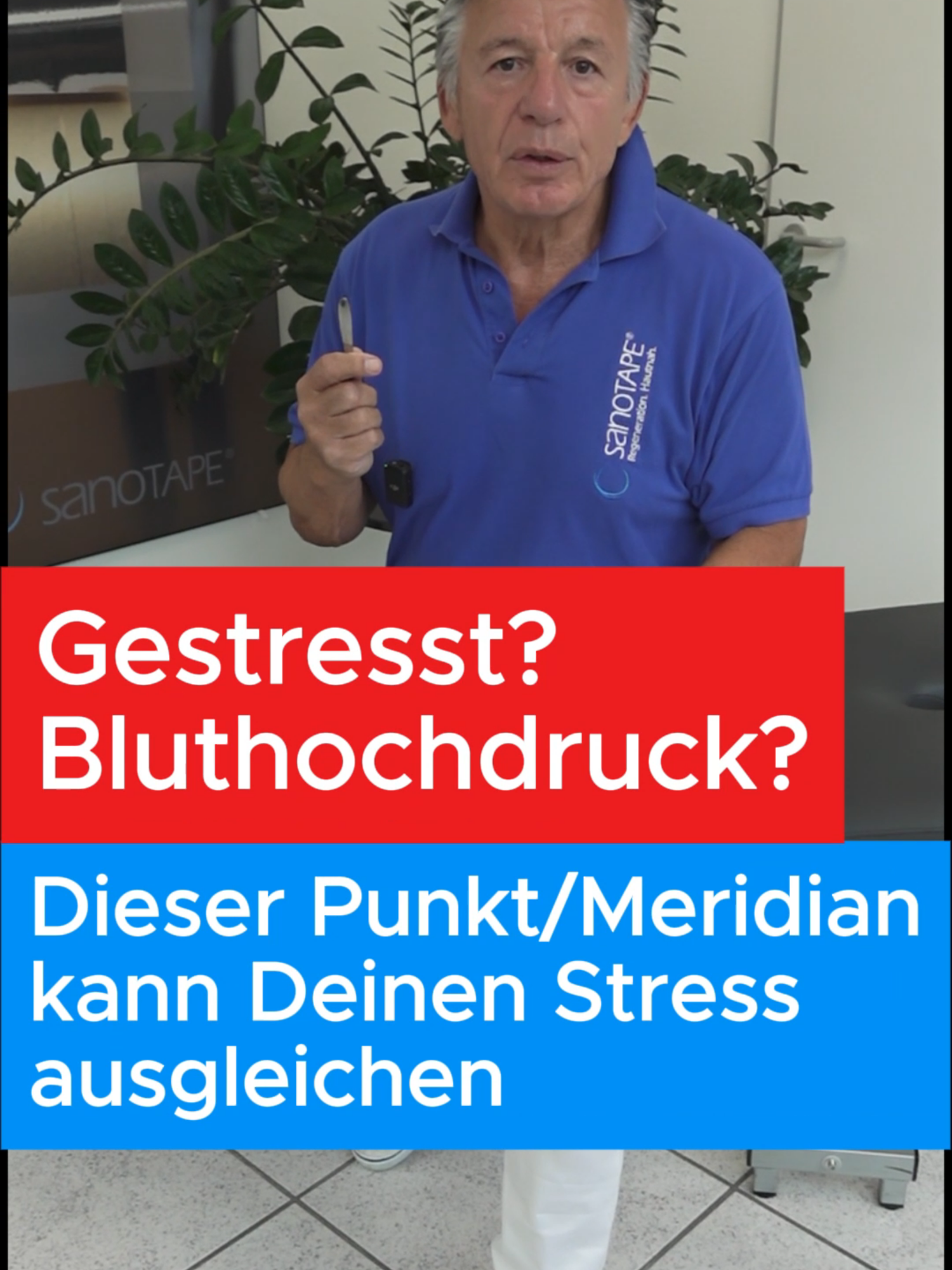 Gestresst? Bluthochdruck? Dieser Punkt und Meridian kann Deinen Stress ausgleichen! #Stressabbau #Bluthochdruck #Akupressur #Meridiane #Entspannung #Gesundheit #TikTokWissen #Naturheilkunde #Selbsthilfe #AntiStress #TippDesTages #MobilityTraining #Physiotherapie #RehaExperte #RehaRevolution #FitImAlter