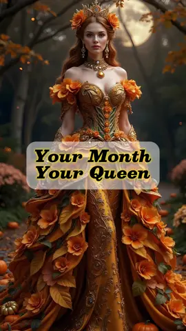 The Queen You Are, Based on Your Birth Month 👑 #queen #birthmonth #aiart #fashion 