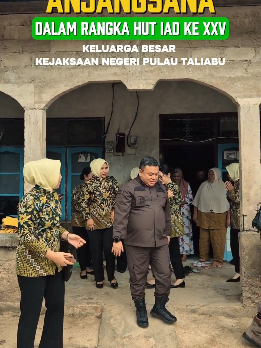 Anjangsana dalam rangka HUT IAD Ke XXV #IAD #HUTiad #ikatanadhyaksadharmakarini  #Baksos #Anjangsana #pulautaliabu  #malukupride🏝🔥  #malukuutara 