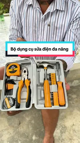 Bộ dụng cụ sửa điện đa năng 24 chi tiết , siêu tiện lợi #tumuoi70 #xuhuong #dungcusuachua 