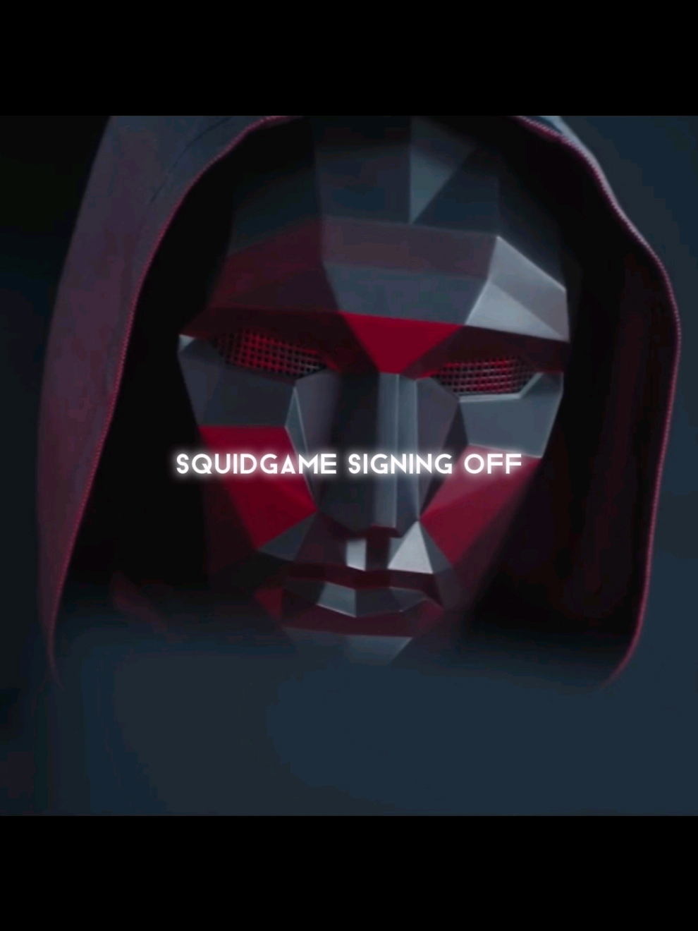 Squidgame Signing Off. The game is over. Thank you for playing. Please return your belongings and leave with the best memories 🍷 #squidgame #squidgamenetflix #squidgamesigningoff #squidgameedit #squidgameseason3 #thefrontman #frontman #fyp #fypシ゚viral #foryou #everyone #highlights 