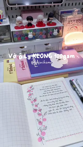 Vở ô ly KLONG 100gsm ✨ #KLONG #vooly #voolyklong #vohocsinh #studytok #LearnOnTikTok #backtoschool 