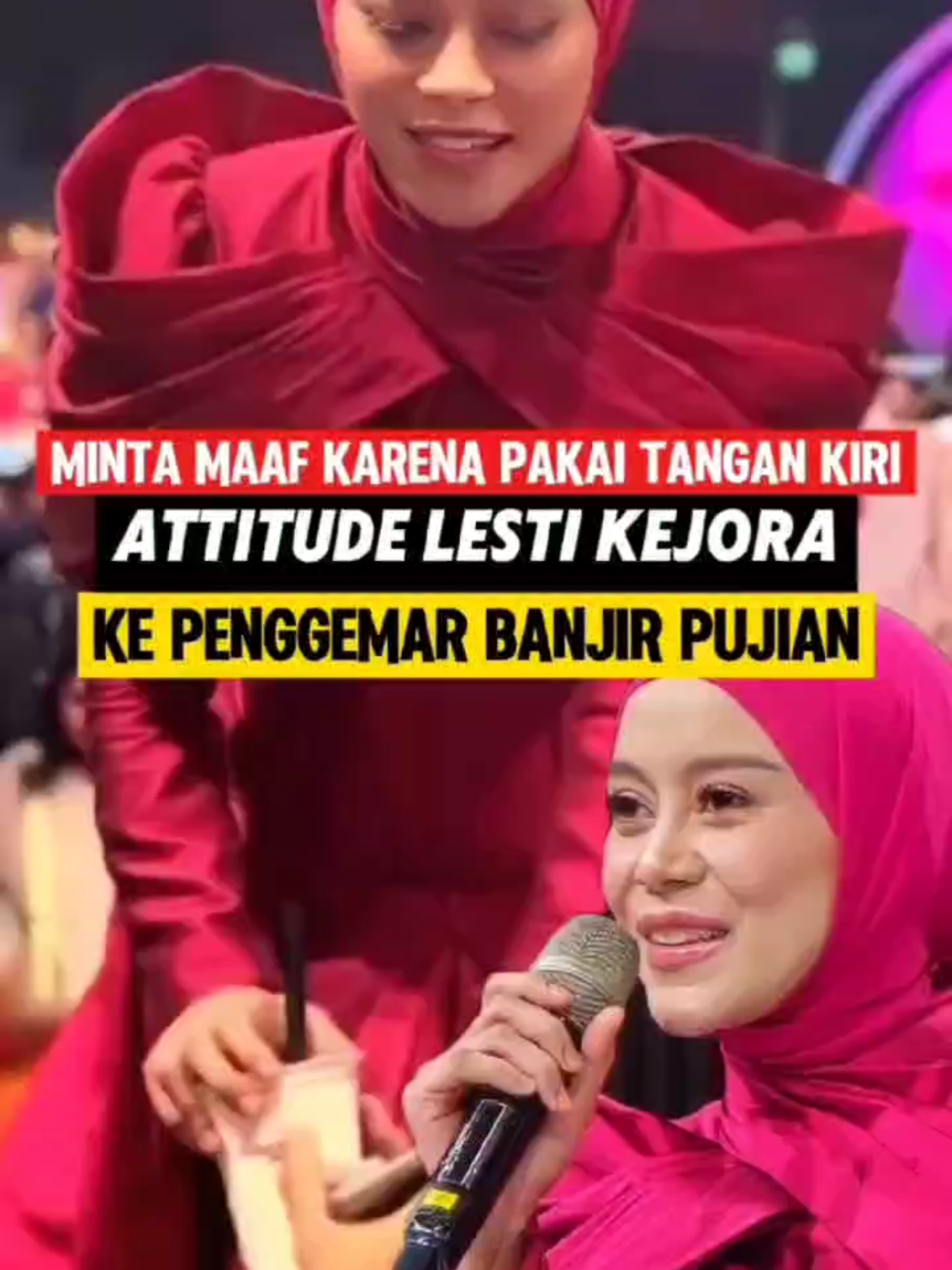 attitude luar biasa Lesti Kejora banjir pujian warganet. #lestykejora #rizkybillar #leslar #viral #fyp 