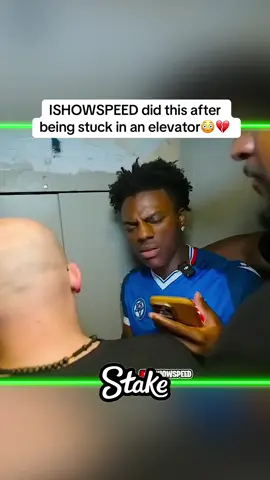 ISHOWSPEED did this after being stuck in an elevator😳💔 #Speed #ishowspeed #europe #speedclips #ishowspeedclips #kaicenat #irl #europetour #ishowspeedeuropetour - speed or ishowspeed irl stream in europe tour - ishowspeed live in slovakia 🇸🇰 - #slovakia #🇸🇰 