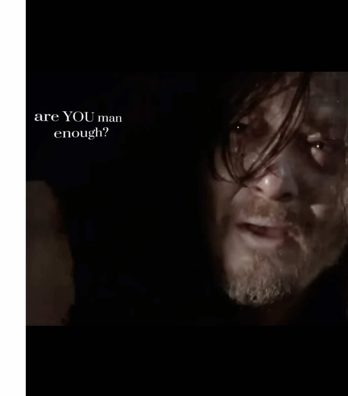 are you man enough, daryl dixon? || #twd #twdedit #daryldixon #daryldixonedit #areyoumanenough #thewalkingdeadedits #thewalkingdeadamc #bethgreene #merledixon #glennrhee
