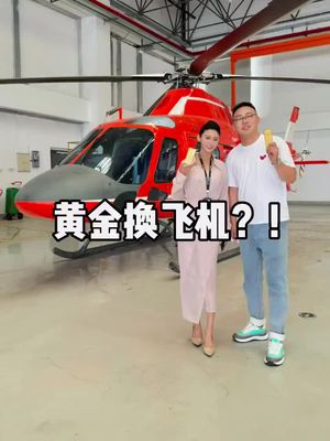 黄金换飞机！！