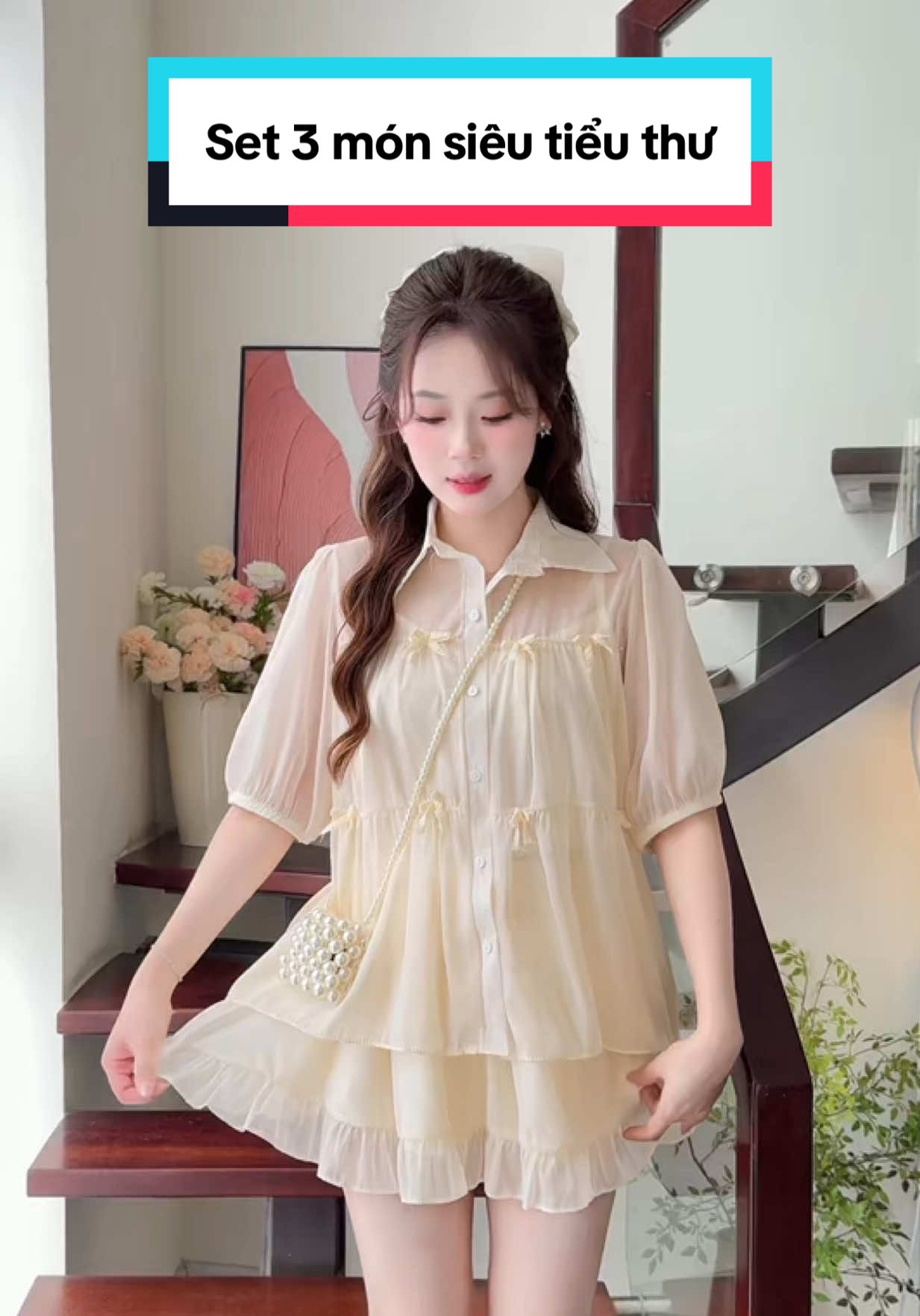 Set 3 món siêu tiểu thư #doxinhmoingay #fyp #xuhuong #thoitrang #changthoitrang #OOTD #macdepcungtiktok #trending #fyp #abcxyz#abcxyzc #elchang #outfitideas #outfit #macdepmoingay #thoitrangnutinh  #thoitrangnu #thoitrangfreestyle  #review #thoitrangnu #fashion #reviewlamdep #dobonu #dobofreesize #setnguhanquoc #doboxinhxan #setbo #setbonu #setboxinh  