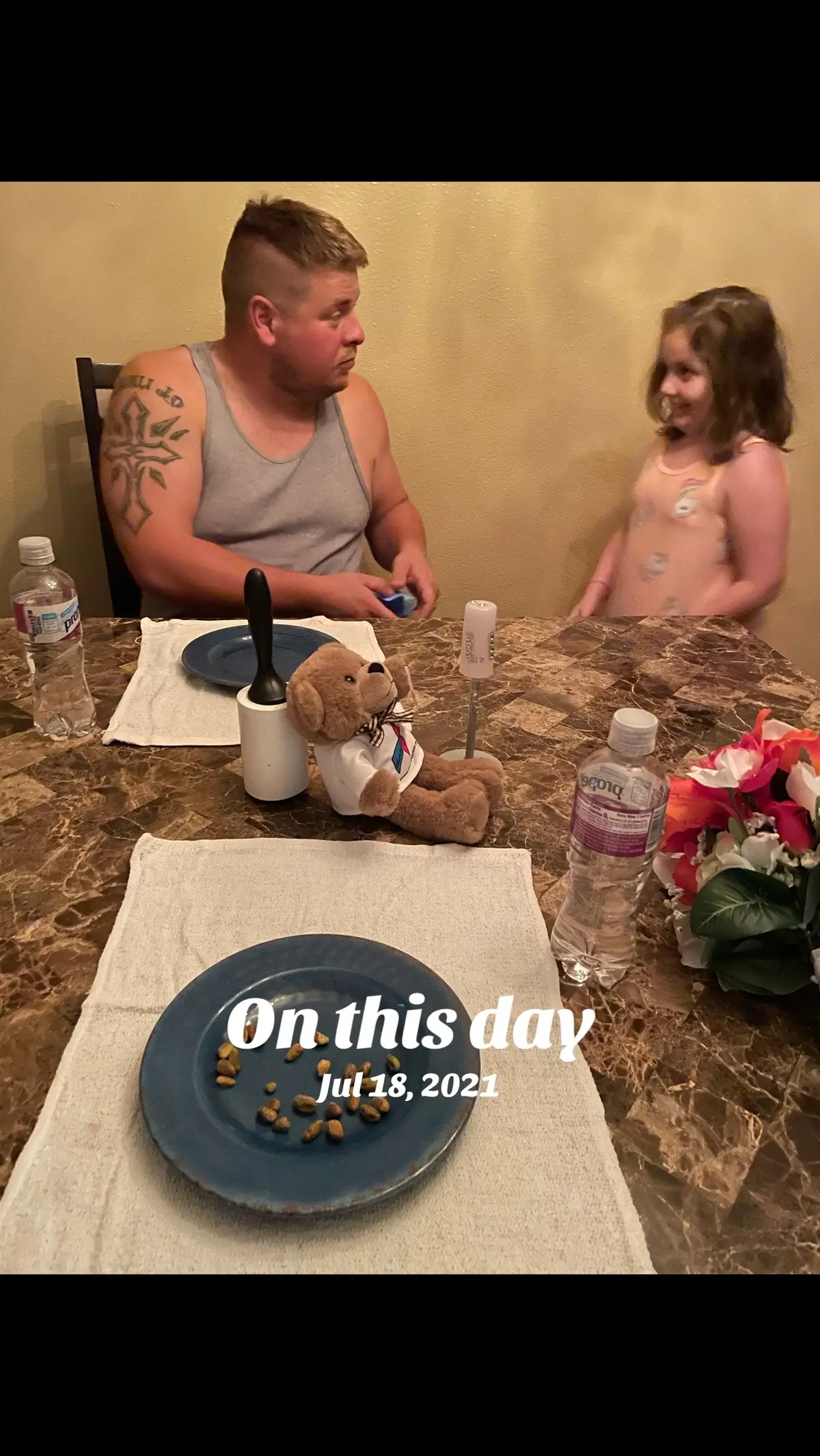 #onthisday #daughter #engaged #cute 