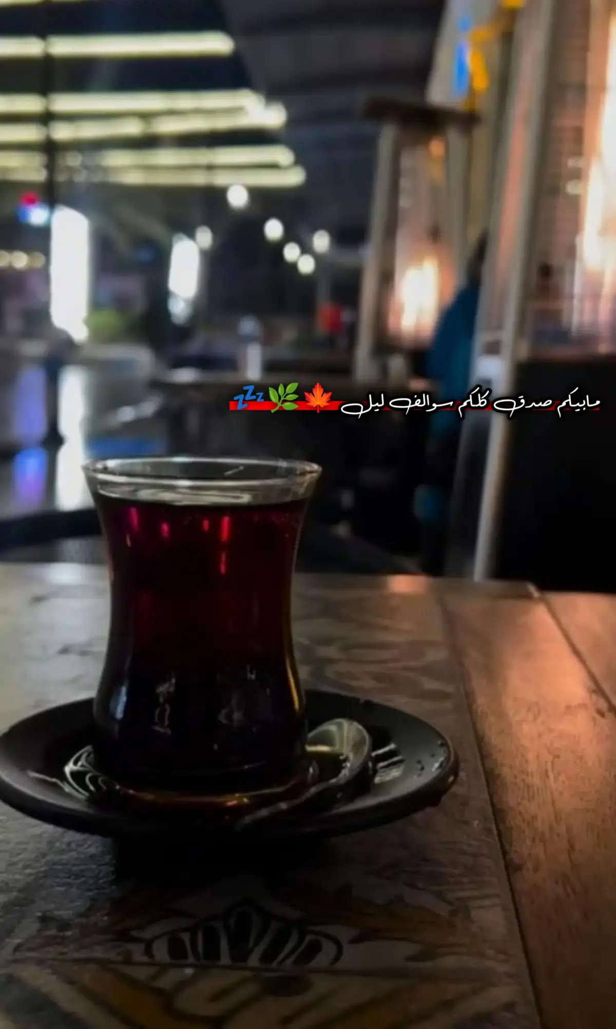 #مابيكم صدق كلكم سوالف ليل 🍁🌿💤