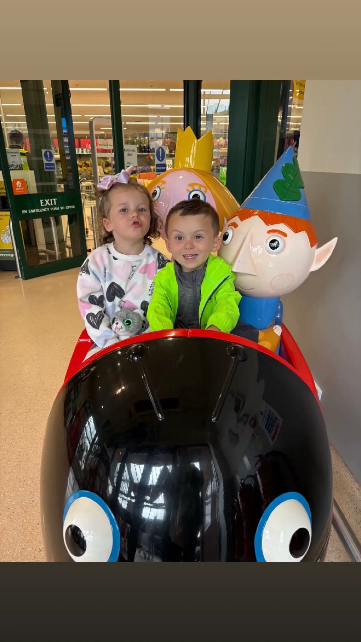 #son #daughter #shoppin #loveyou 🤍👏