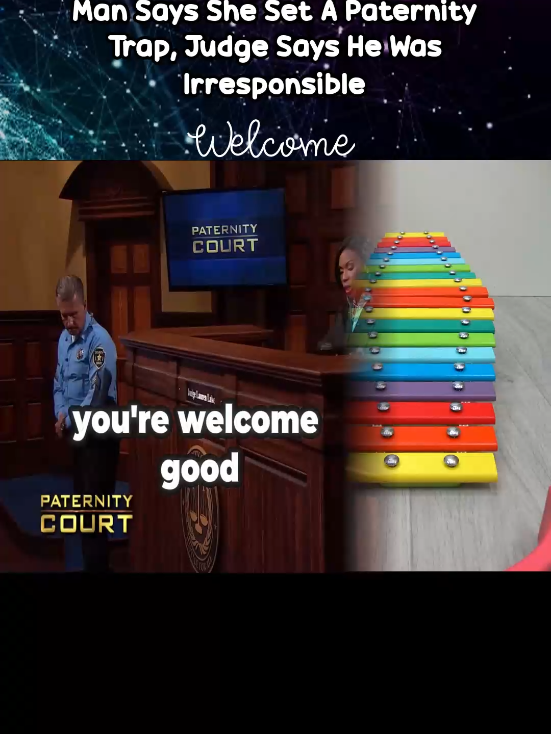 Man Says She Set A Paternity Trap, Judge Says He Was Irresponsible - Part 01 #court #courtroomdrama #trialwatch #legaltiktokviral #courtroom #judge