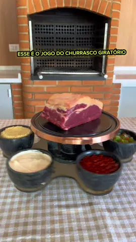 JOGO DO CHURRASCO GIRATÓRIO – PRONTA ENTREGA! 🔥 De R$ 599,00 por apenas R$ 499,00! O kit completo para transformar qualquer churrasco em um evento especial: 🍢 1 Grelha de 20cm 🔥 1 Fogareiro 🔄 1 Base Giratória 🥣 6 Cumbucas de pedra-sabão ✨ Pronta entrega! Envio imediato. 📦 Aproveite enquanto tem estoque! 📲 Garanta o seu pelo link na bio! ♥️