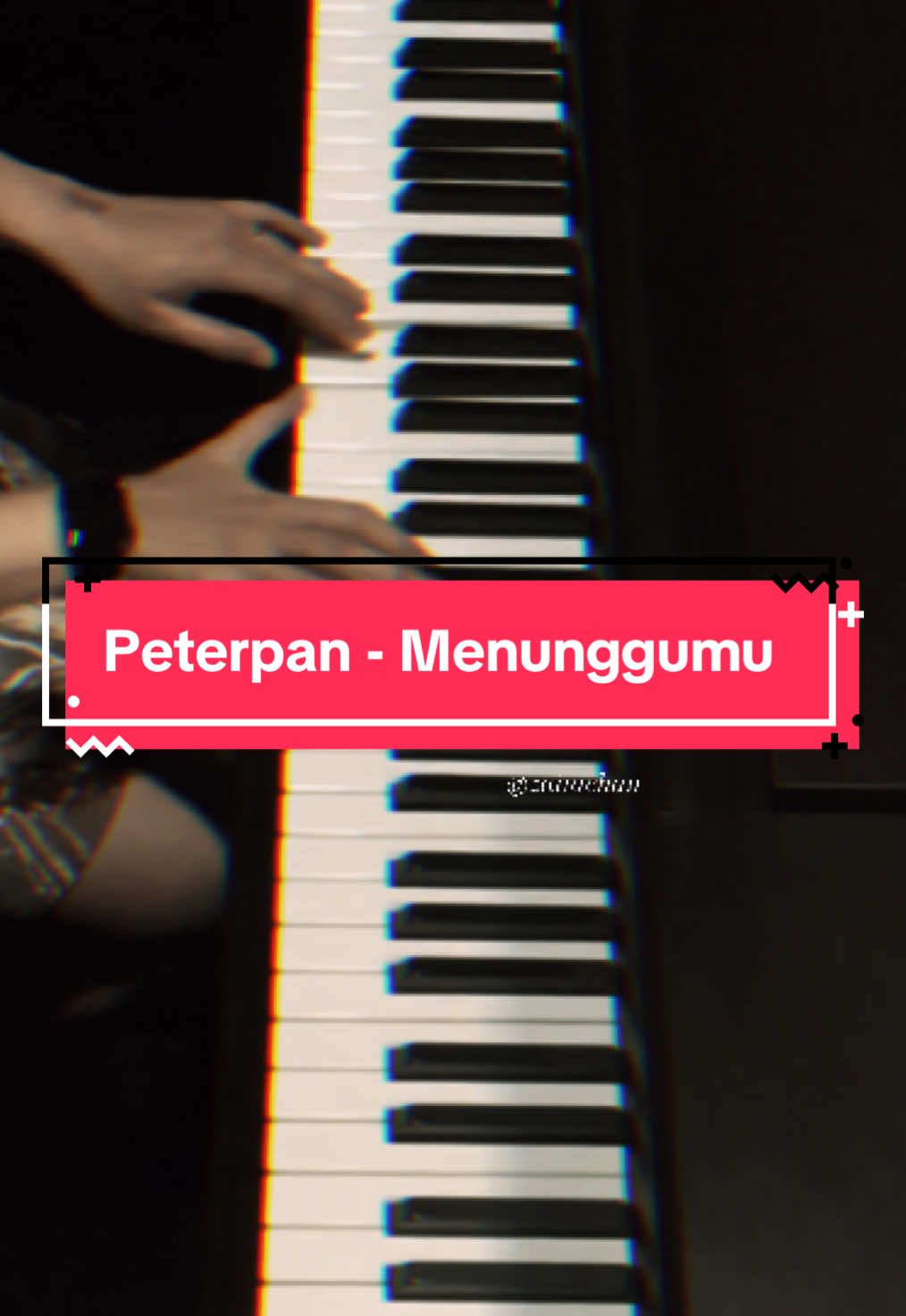Peterpan - Menunggumu. Salah satu lagu iconic waktu ngeband jaman sekolah👀 ada yang relate? #peterpan #noah #menunggumu #piano #pianocover 