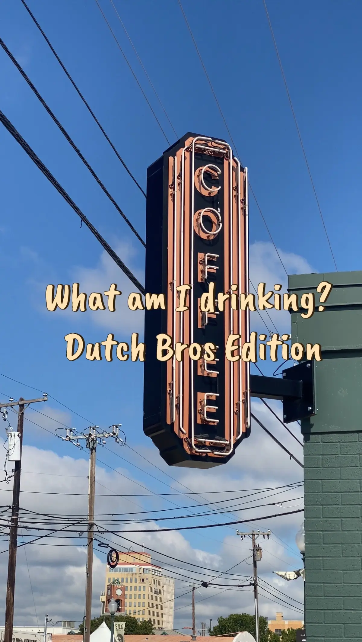 What are you drinking at Dutch? #dutchbros #coffeeideas #coffeeorders #chaitea #imjustagirl 
