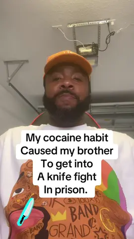My cocaine habit caused my brother to get into a knife fight in prison. #prisontiktoks #prisontoks #prisonstories #newyorkprison #solitaryconfinement 