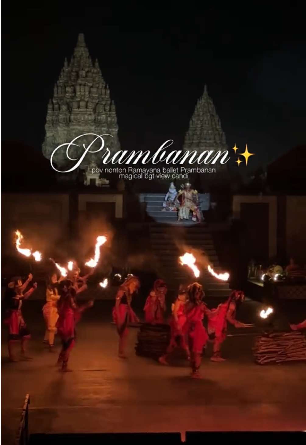 (Beli tiket di tag lokasi) minimal seumur hidup nonton Ramayana ballet di candi prambanan gais! Keren bangettt  #ramayanaballet #ramayanaprambanan #ramashinta #candiprambanan #placetogojogja 