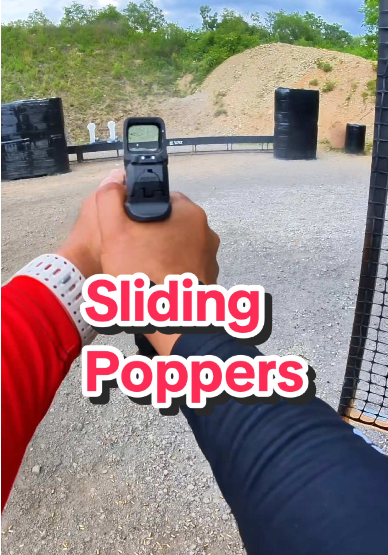 Sliding Poppers - 2025 USPSA Area 8 Championships #waltherpdp #lokgrips #osight #uspsa #ipsc 