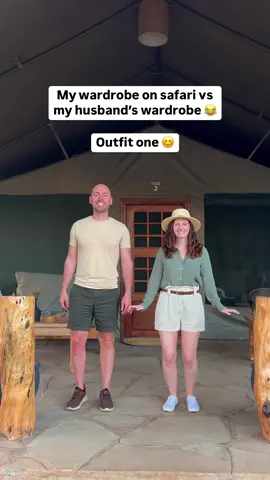 Can anyone relate? 😂 Surely my husband can’t be the only one?! 😂  To be clear…Leon DOES change his clothes every day!! 😂 BUT… he’s always content in a t-shirt and a pair of shorts!!! He will wear that to do everything! It does make it super easy for outfit planning though…unlike me who has to take 236 options!!! 😂🙈  Who else can relate?! 😂 Follow @mrandmrsd.adventures for more travel tips & guides to help you plan epic world adventures! 🧡💙 #travelhumor #couplecomedy #adventurecouple #coupletravel #coupletravelling #couplehumor #couplefunnyvideos #menvswomen #safari