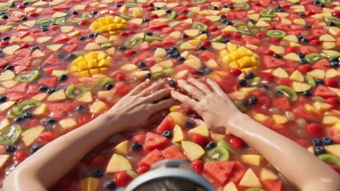 Swimming in an Endless Fruit Salad Ocean 🍓🌊 | ASMR Fantasy #POV #ASMR #FruitSaladOcean #SurrealASMR #FruitASMR #DreamyVibes #SatisfyingSounds #TropicalFantasy #TikTokASMR #WeirdCore #FantasyWorld #VisualASMR #OddlySatisfying #TikTokTrend #FruitVibes 