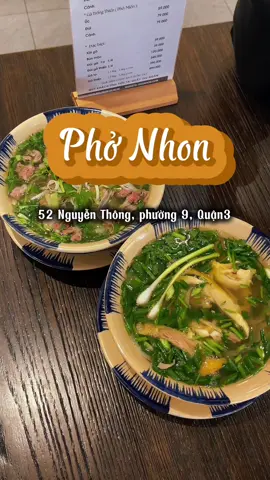 Phở Nhon một chốn nhỏ, mang đến hương vị lớn #phonhon #quananngon #xuhuong 
