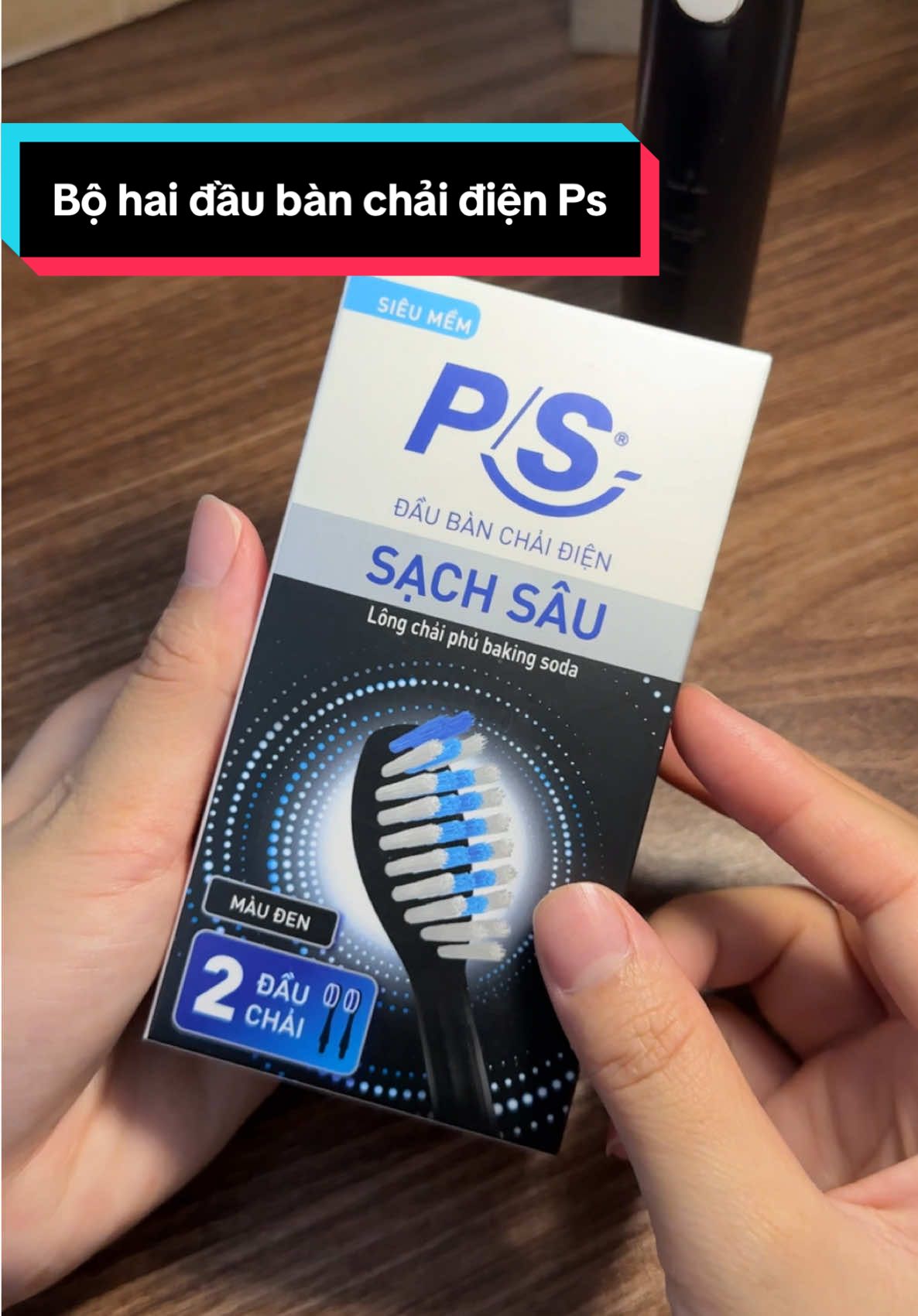 Bộ 2 đầu bàn chải điện PS #tiktokshop #xuhuong #hangmoive #foryou #banchaidanhrang #banchaidien #ps