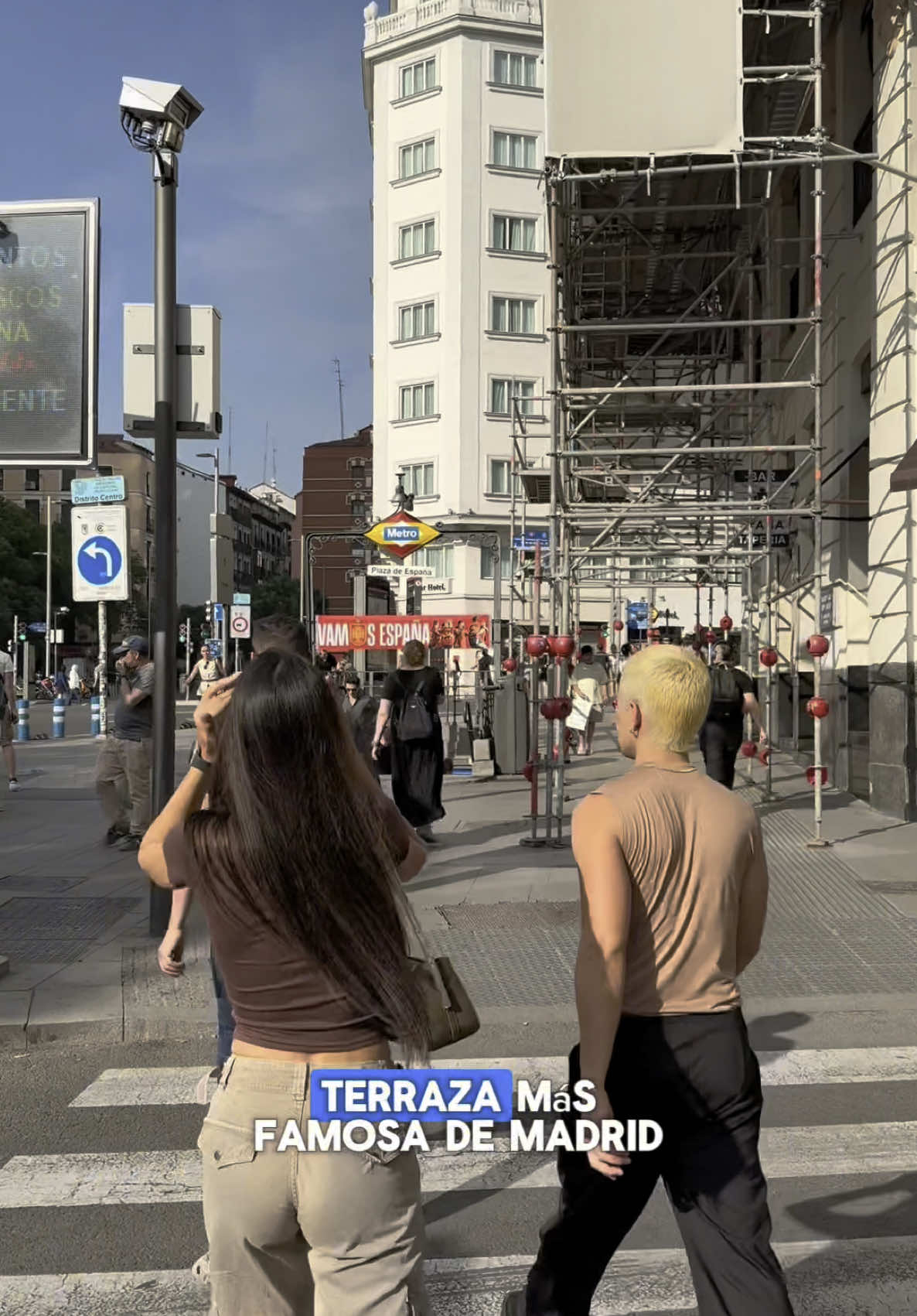 #turismomadrid #viajesespaña #terrazariuplazaespaña #plazaespaña 