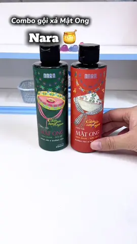 Chân ái cho bà nào tóc rễ tre, kh.ô x.ơ nè. Dùng Combo gội xả mật ong này nha, tóc S.u.ô.n m.ư.ợ.t lm nè.#nara #daugoi #daugoinara #dauxanara #tocretre #phongtoclaubet #kiemdausachgau #tocbet #daugoimatong #tocmonggiamrung #xh #viral #viralvideo #fyp #foryou #fypシ #review #tiktok #trending #viraltiktok #xuhuong #unboxing 