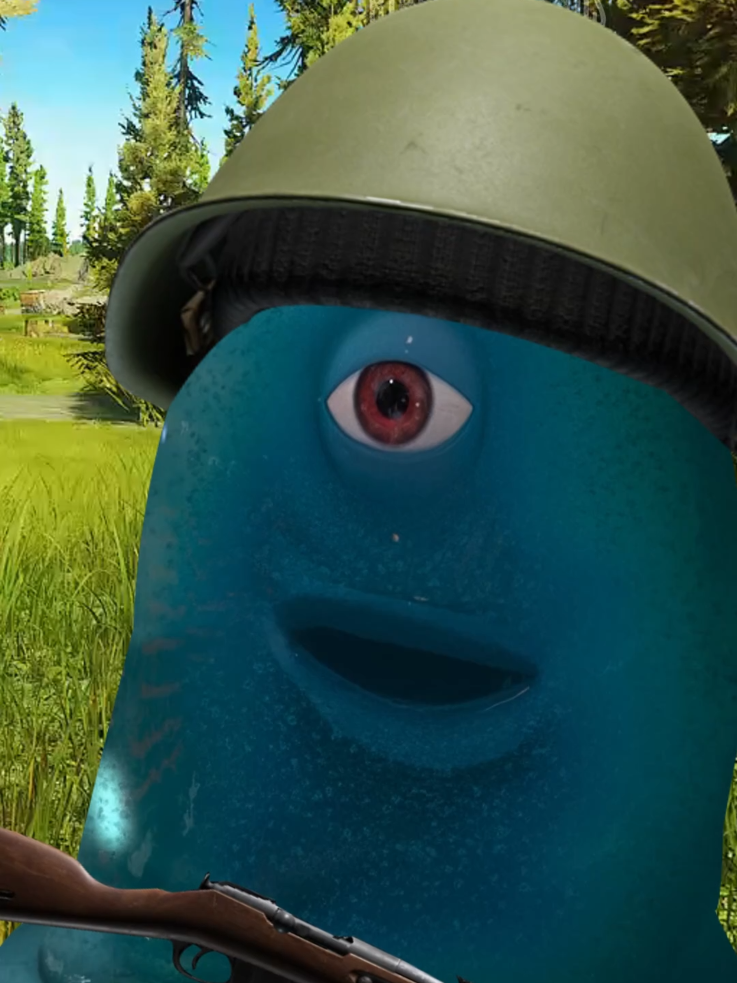 I know my way around Woods. ##escapefromtarkov #tarkovmemes #tarkov #eft #memesoftiktok #gaming #monstervsaliens #bob #stare #mines #woods #fyp