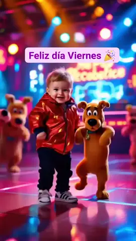 hoy es viernes y el cuerpo lo sabe #viernesyelcuerpolosabe #ia #scoobydoo #baileviral 