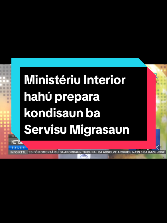Ministériu Interior hahú prepara kondisaun ba Servisu Migrasaun#timorleste🇹🇱🐊 #fyp #timorleste🇹🇱❤foryoupage 
